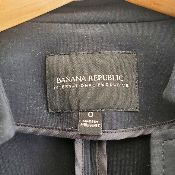 Banana Republic unstructured stretch jacket black - Picture 5 of 9